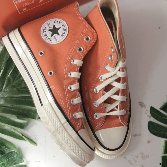 Converse Shoes - Converse Chuck 70 High Top Orange Cream Women's Sneaker